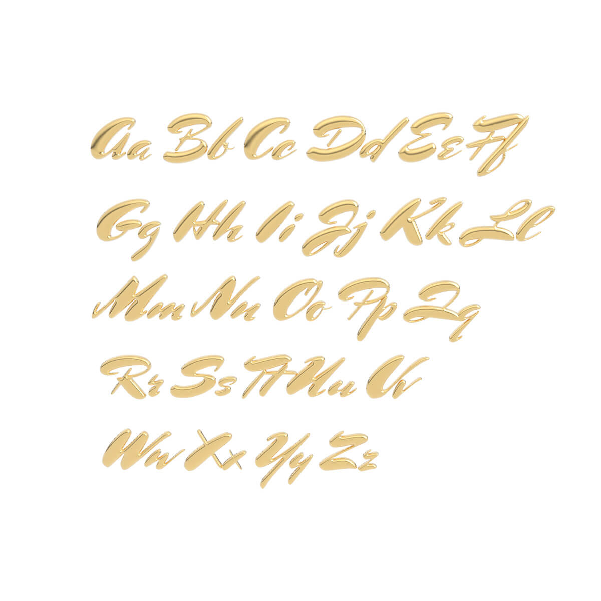 Personalized 18K Gold Necklace Name - A Memorable Luxury - Image 4