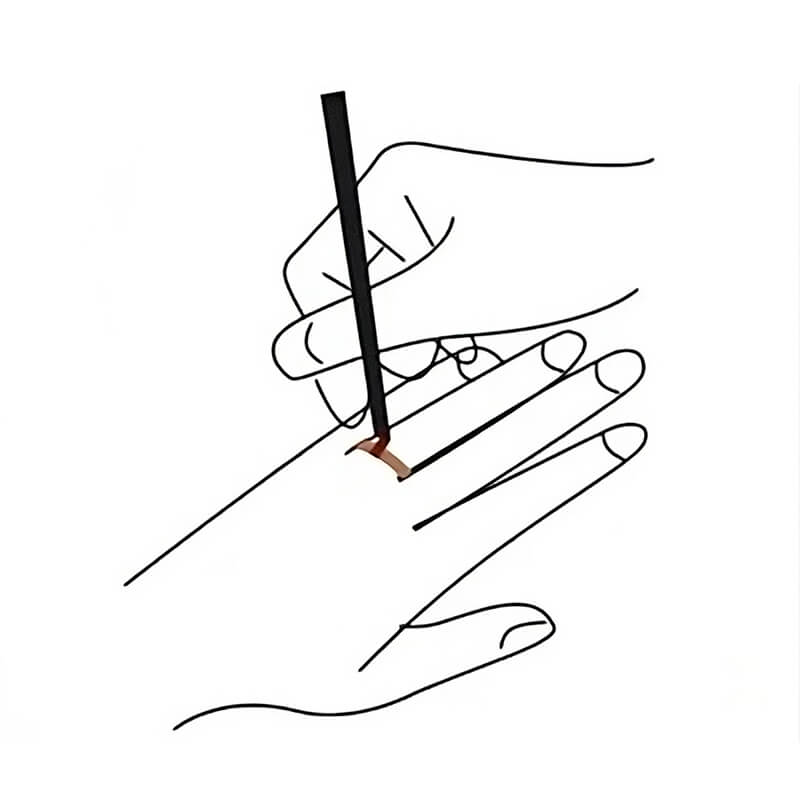 measuring ring size step 3