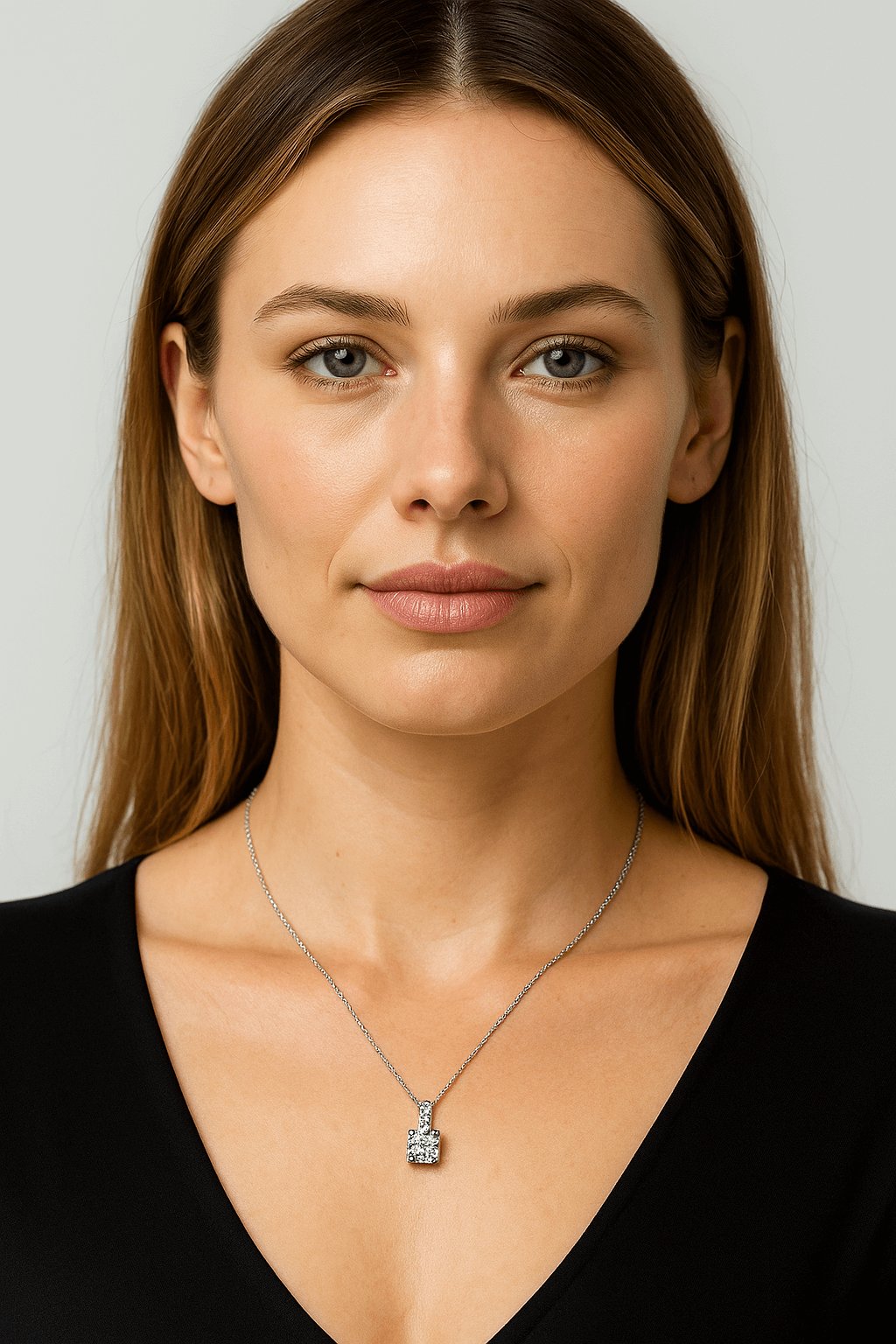 Lab Grown Diamond Solitaire Pendant